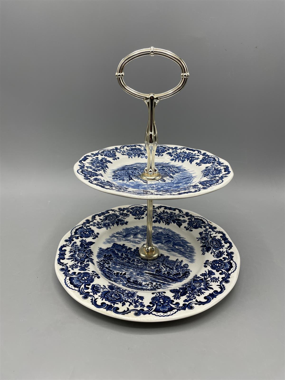 Vintage Enoch Wedgwood Castle kerrostarjotin