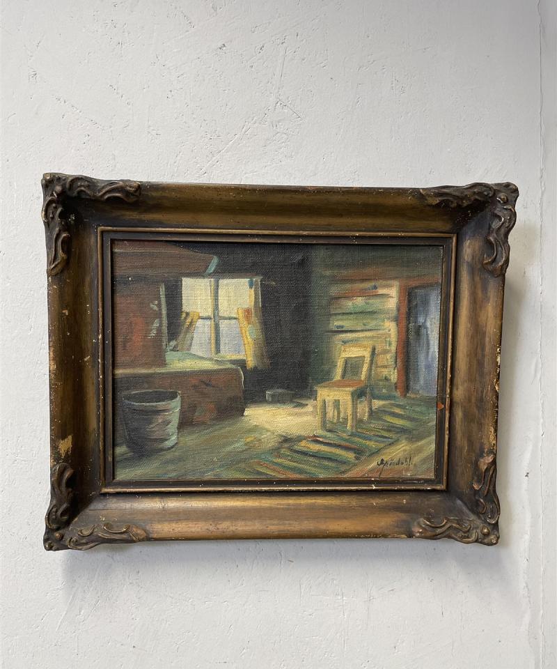 Taulu öljyvärimaalaus, Gröndahl