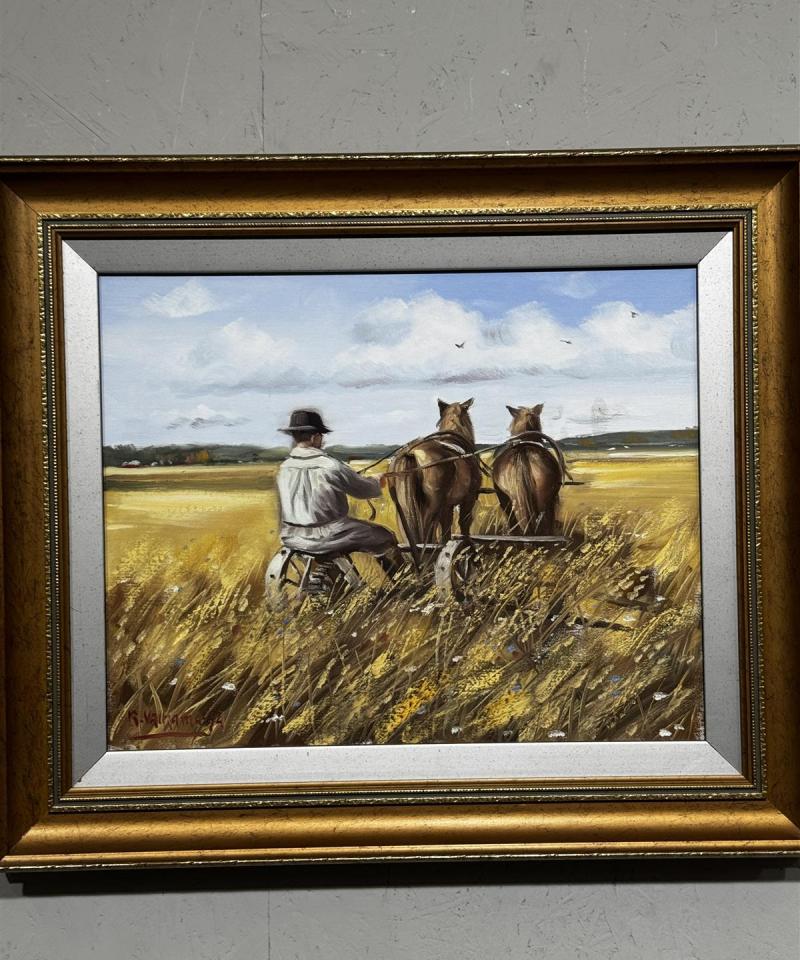 Taulu öljyvärimaalaus Kari Valkama