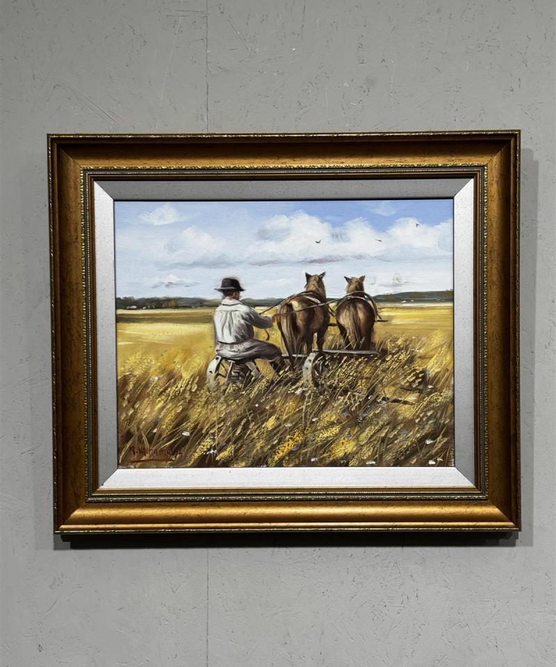 Taulu öljyvärimaalaus Kari Valkama