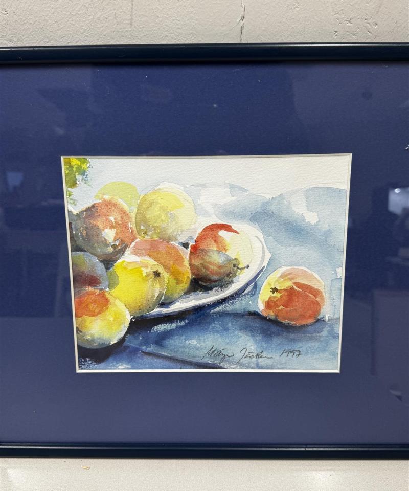 Taulu vesivärimaalaukset (2kpl) Maija Jääskelä