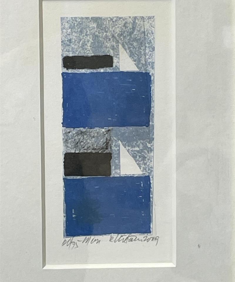 Taulu ”Meri” litografia, Reino Hietanen