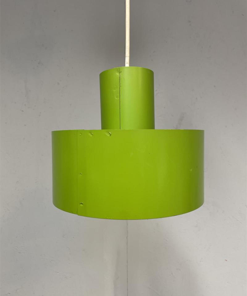 Retro kattovalaisin metalli vihreä