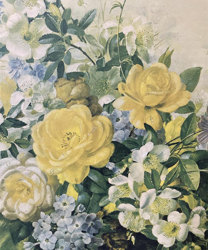 Taidetuloste levylle Ruusut