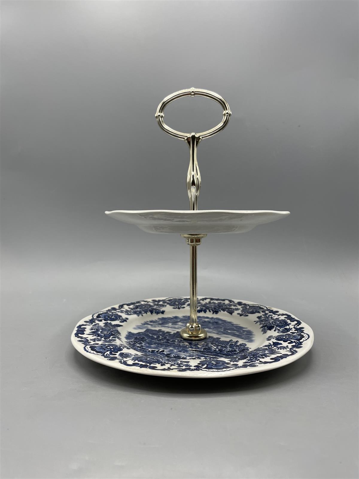 Vintage Enoch Wedgwood Castle kerrostarjotin