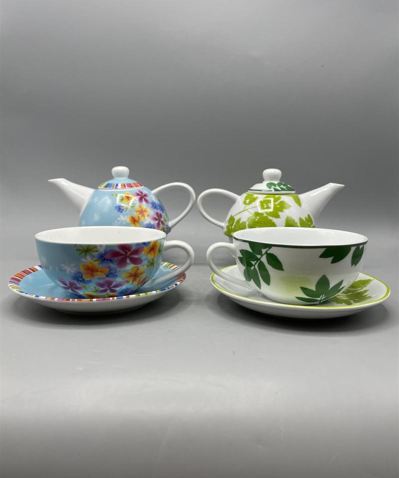 Ideal Home Range teekannu ja teekuppisetti 2+2