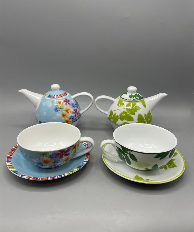 Ideal Home Range teekannu ja teekuppisetti 2+2