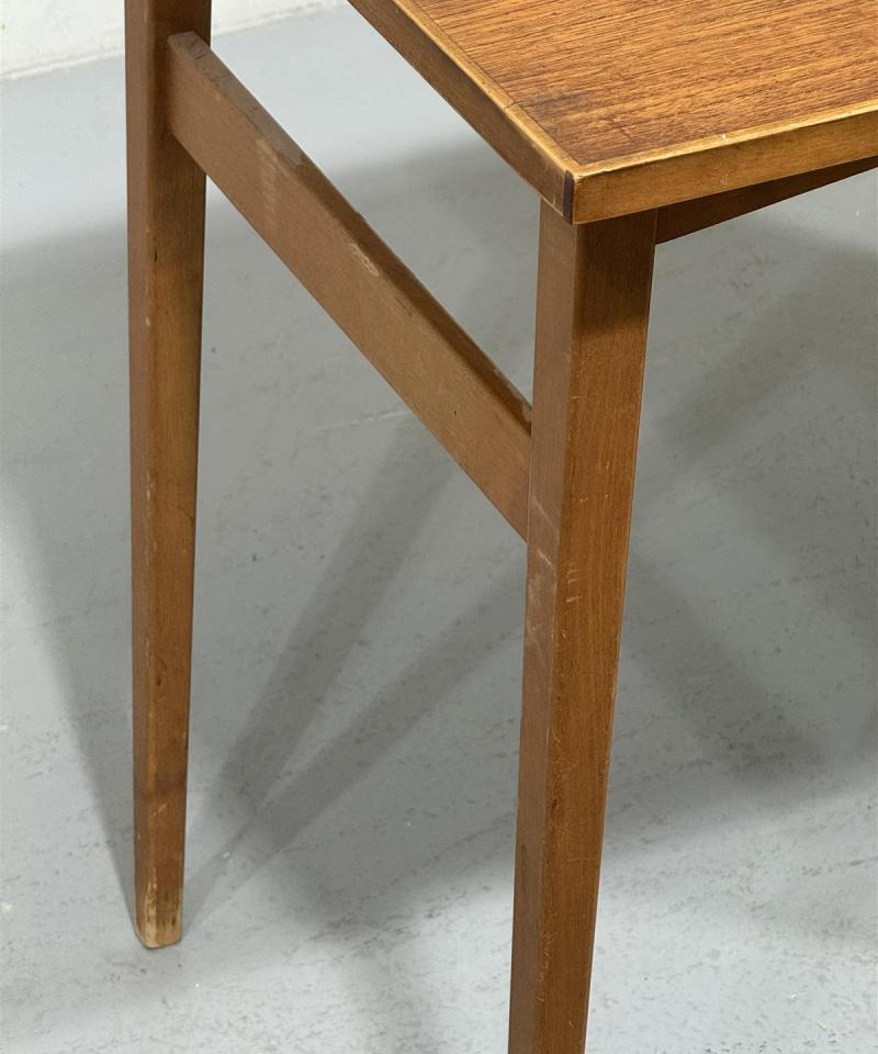 Vintage 60-luku kirjoituspöytä tiikki