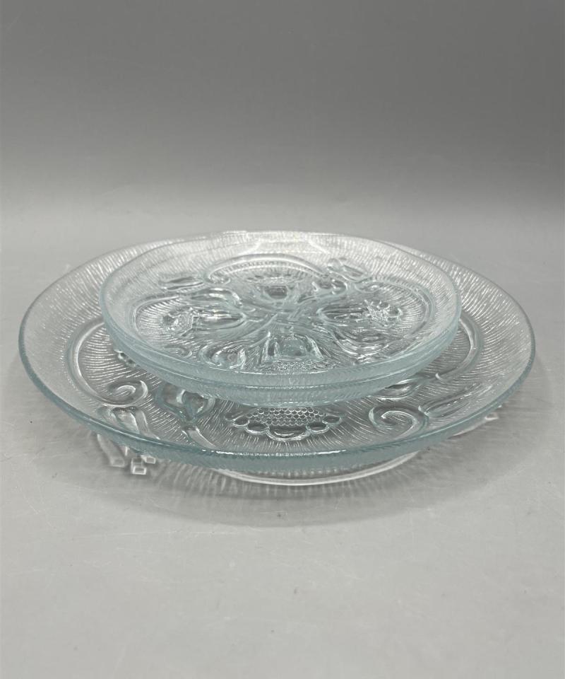 Riihimäen lasi Julia lautaset 3-osaa, Helena Tynell