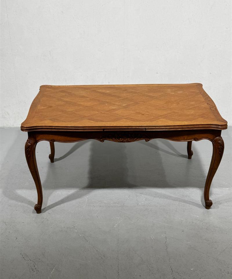 Rokokoo ruokapöytä 148x93 levitettävä