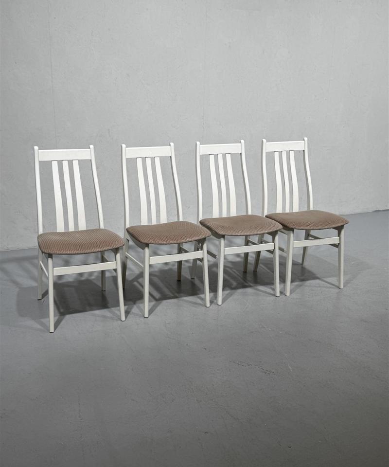 Farstrup Retro tuolit, valkoiset (4 kpl)