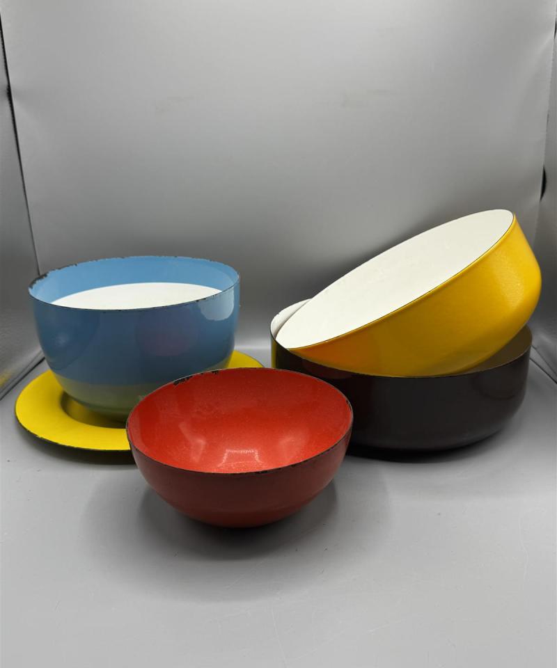 Vintage Finel kulhosetti, monivärinen (5 kpl)