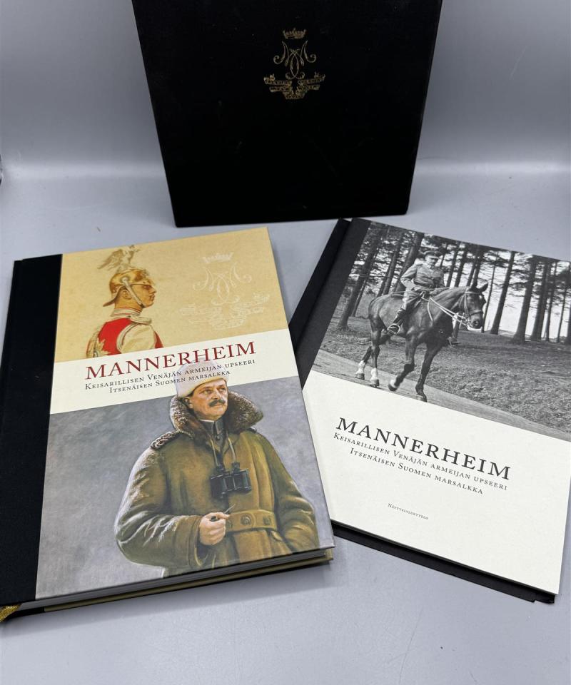 Mannerheim keisarillisen Venäjän armeijan upseeri, itsenäisen Suomen marsalkka (kirja ja näyttelyluettelo + dvd)