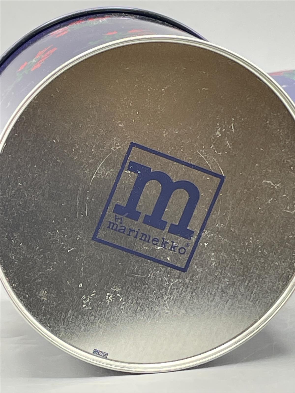 Marimekko peltipurkki setti 12-osaa