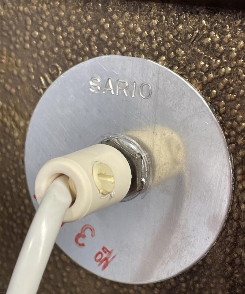 Sario Vintage pöytävalaisin messinki