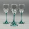 Retro viinilasit turkoosi 4kpl
