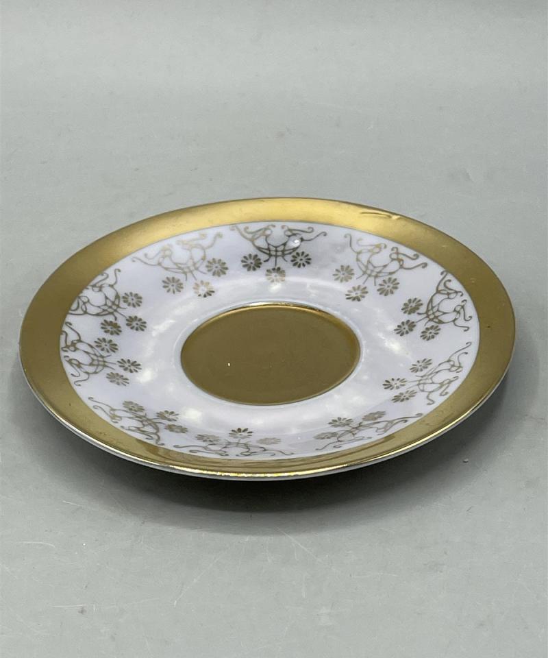 Kultareunaiset kahvikupit 6kpl