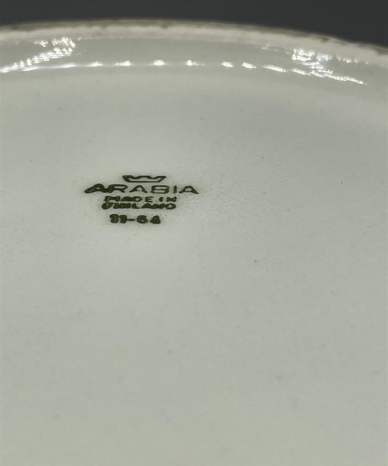 Arabia valkoinen kulho