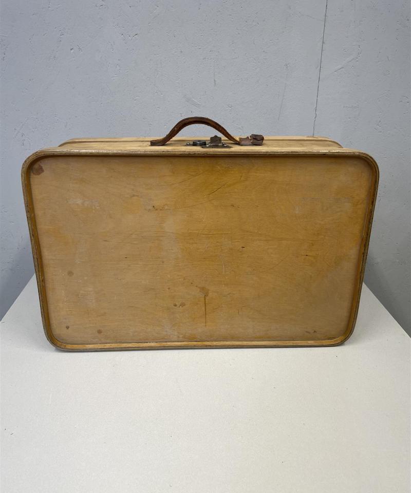 Vintage vaneri matkalaukku, Alvar Aalto