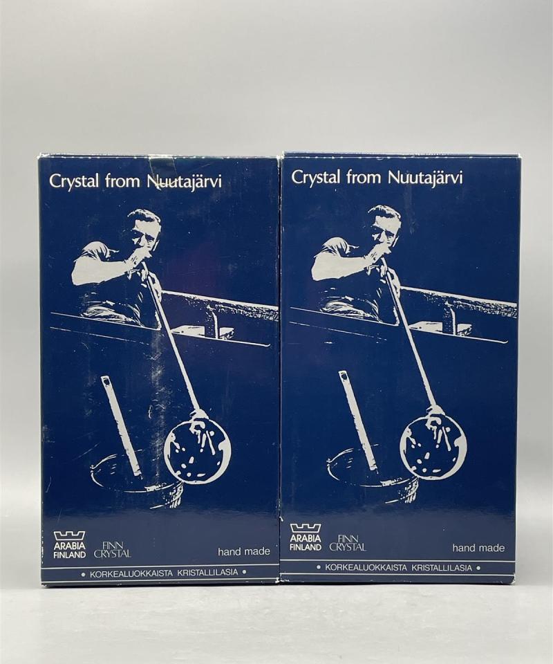 Nuutajärvi Aurora samppanjalasi 4kpl, Heikki Orvola