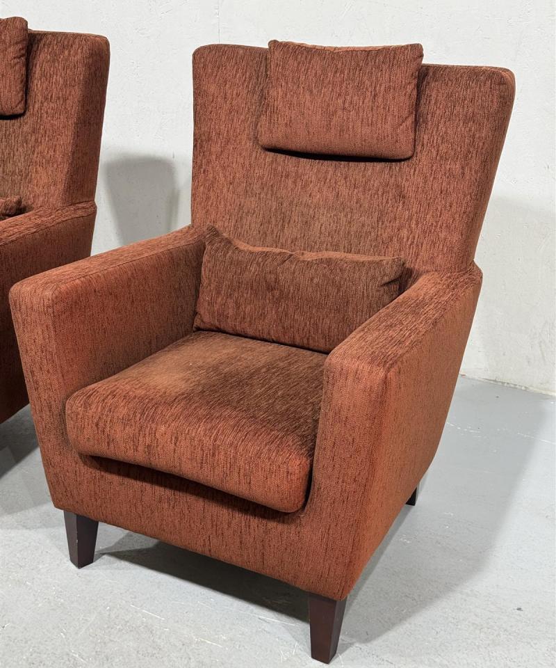 Oxford nojatuoli ruskea (2kpl)