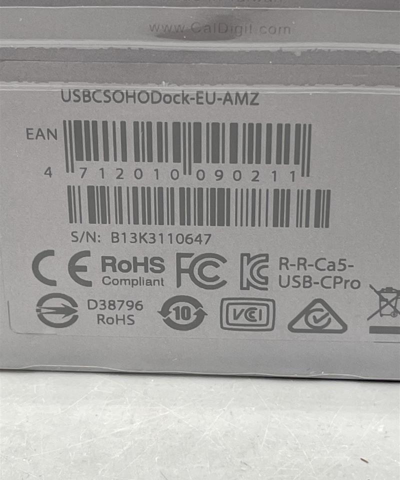 CalDigit USB-C SOHO Dock Gen2