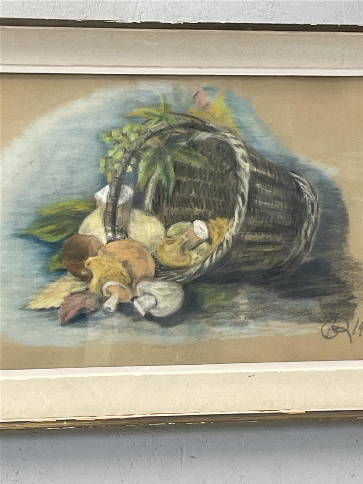 Taulu Pastellimaalaus, signeerattu