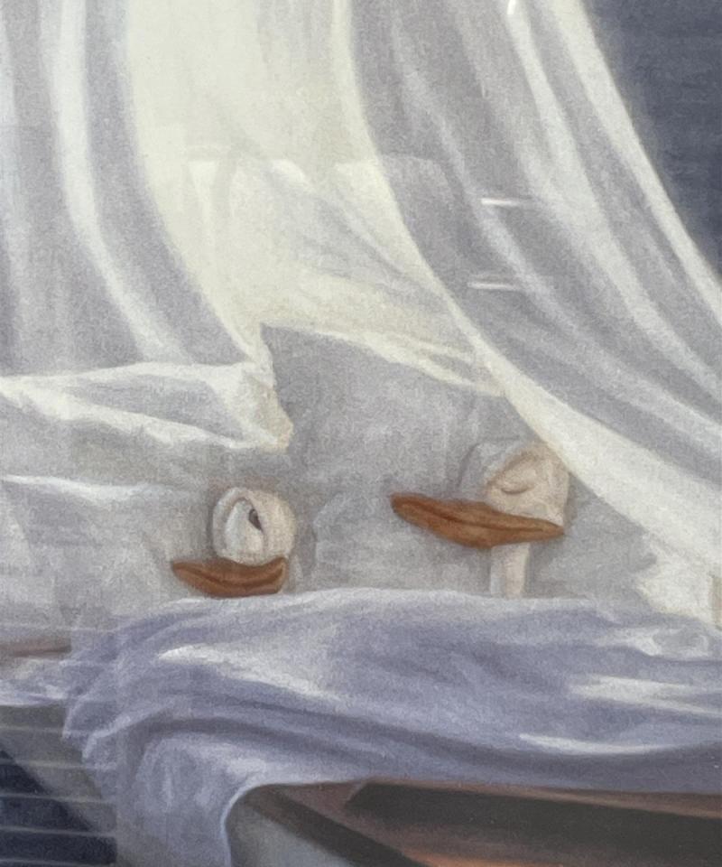 Sisustustaulu ”Sosiaaliset suhteet” ankkataulu, Kaj Stenvall