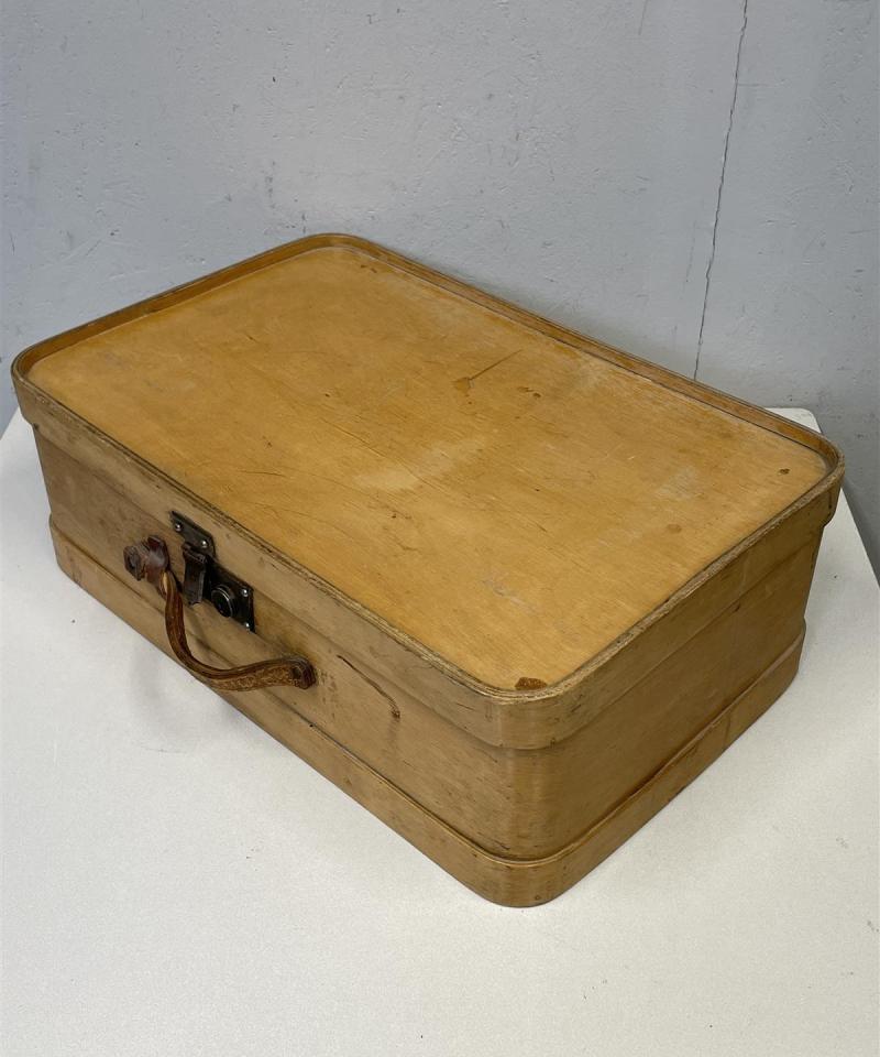 Vintage vaneri matkalaukku, Alvar Aalto