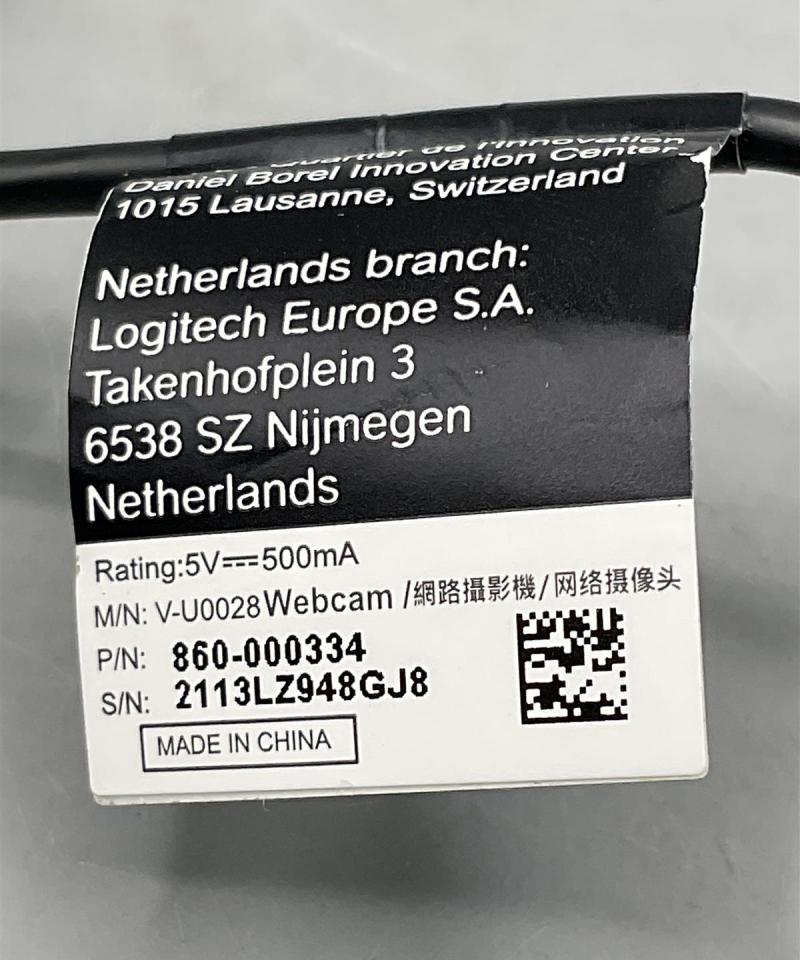 Logitech Full HD 1080p verkkokamera