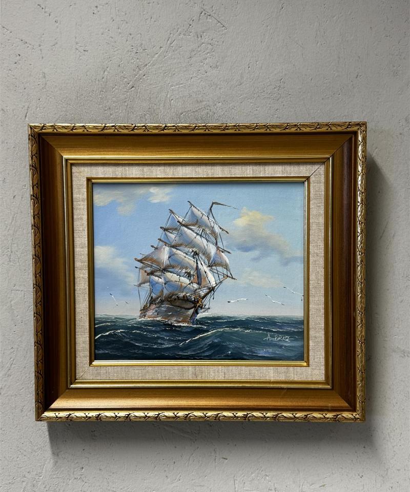 Taulu merimaisema öljyvärimaalaus Ambrose