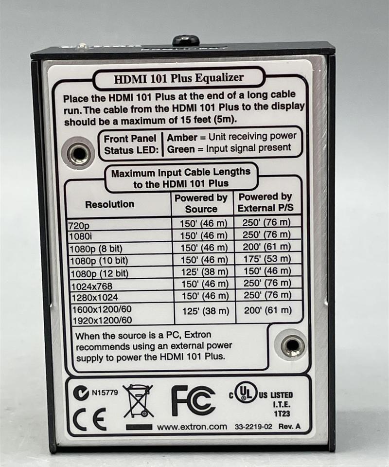 Extron HDMI 101 Plus (A)