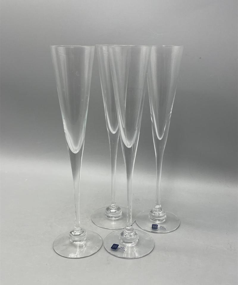 Nuutajärvi Aurora samppanjalasi 4kpl, Heikki Orvola