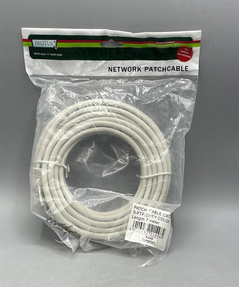 Digitus verkkokaapeli Cat.6 7-metriä