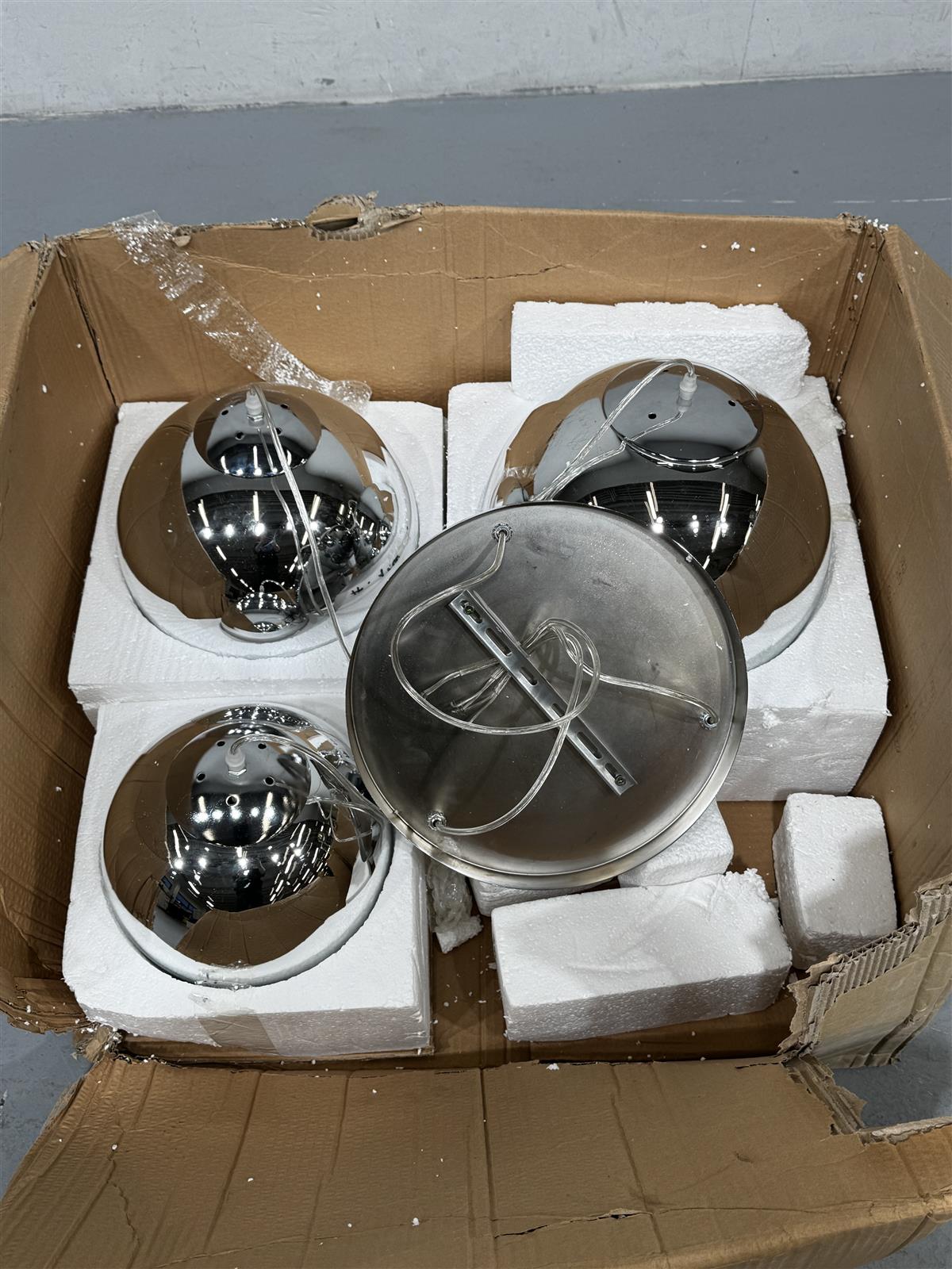 Tom Dixon Mirror Ball replica kattovalaisin (3 kpl)