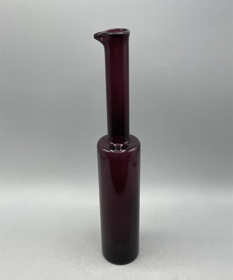 Riihimäen lasi Koristepullo Lila, Nanny Still