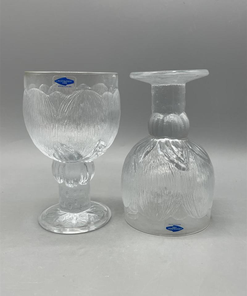 Nuutajärvi Pioni olutlasi 2kpl, Oiva Toikka