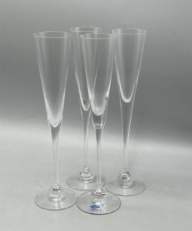 Nuutajärvi Aurora samppanjalasi 4kpl, Heikki Orvola(A)