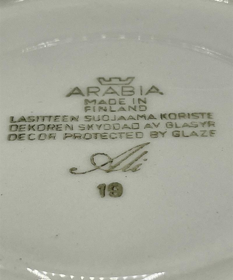 Arabia Ali kahvikupit 4kpl, Raija Uosikkinen