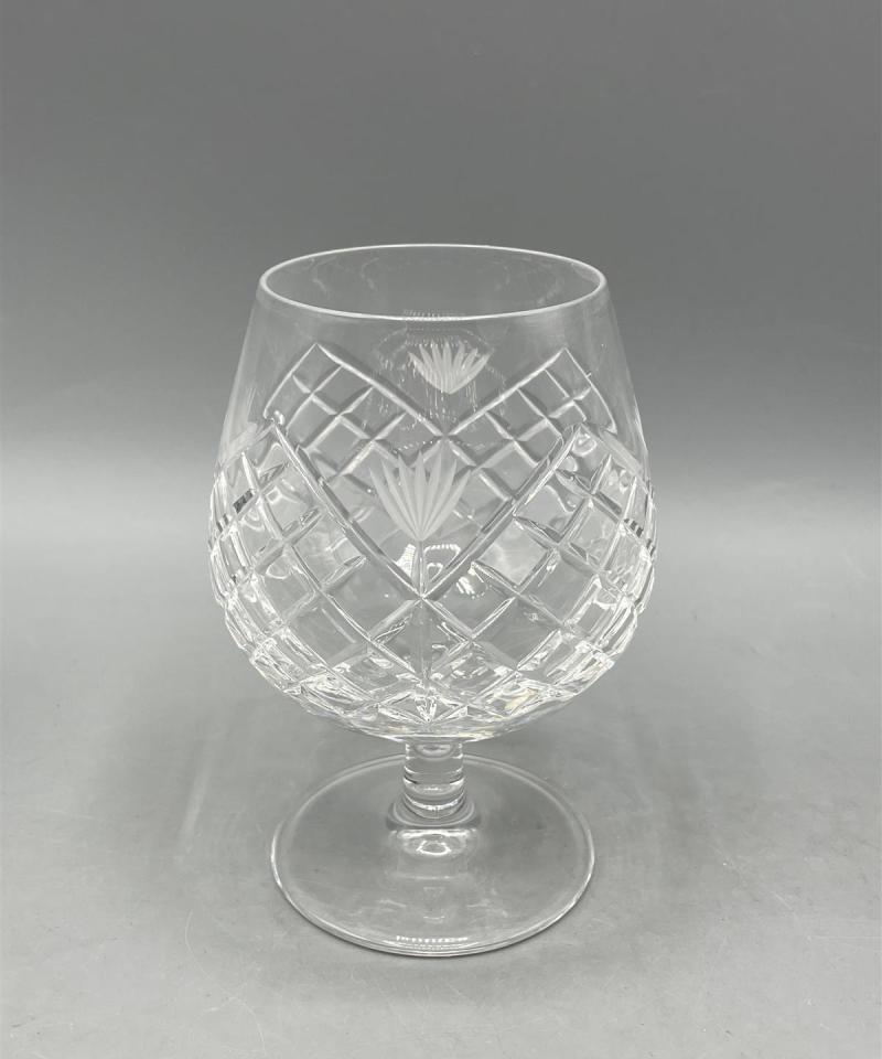 Nuutajärvi Wanha Kartano kristalli Konjakkilasi 6kpl