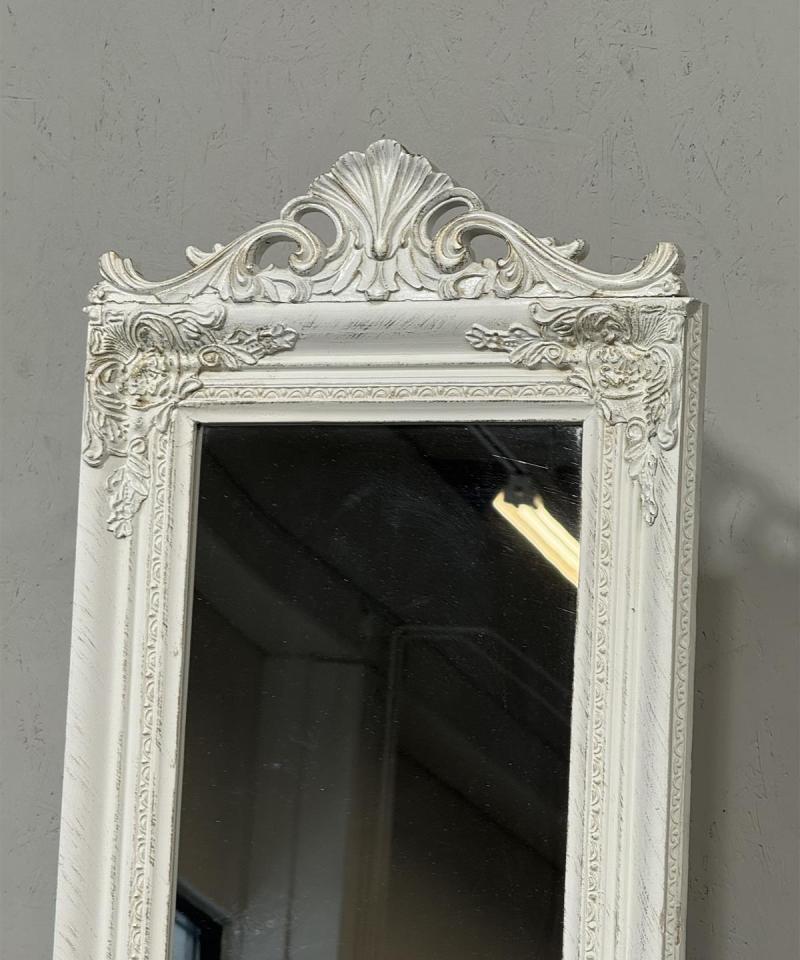 Rokokoo peili valkoinen 180x45