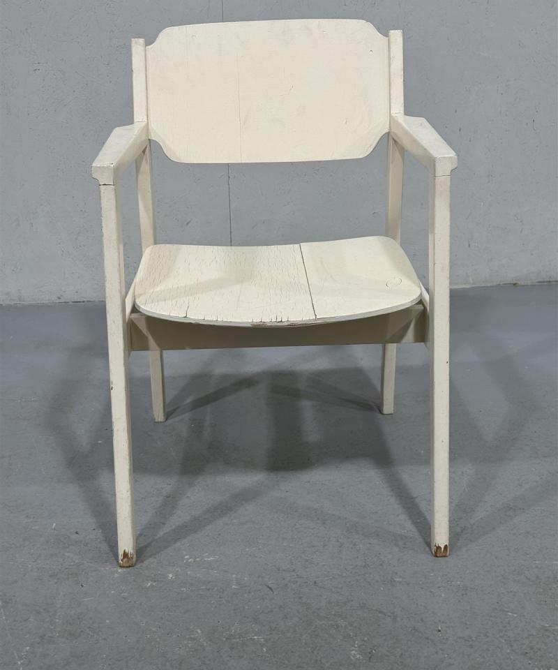 Vintage tuoli valkoinen