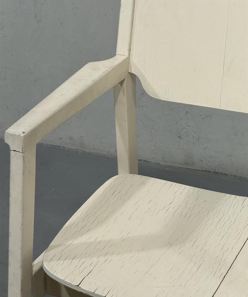 Vintage tuoli valkoinen