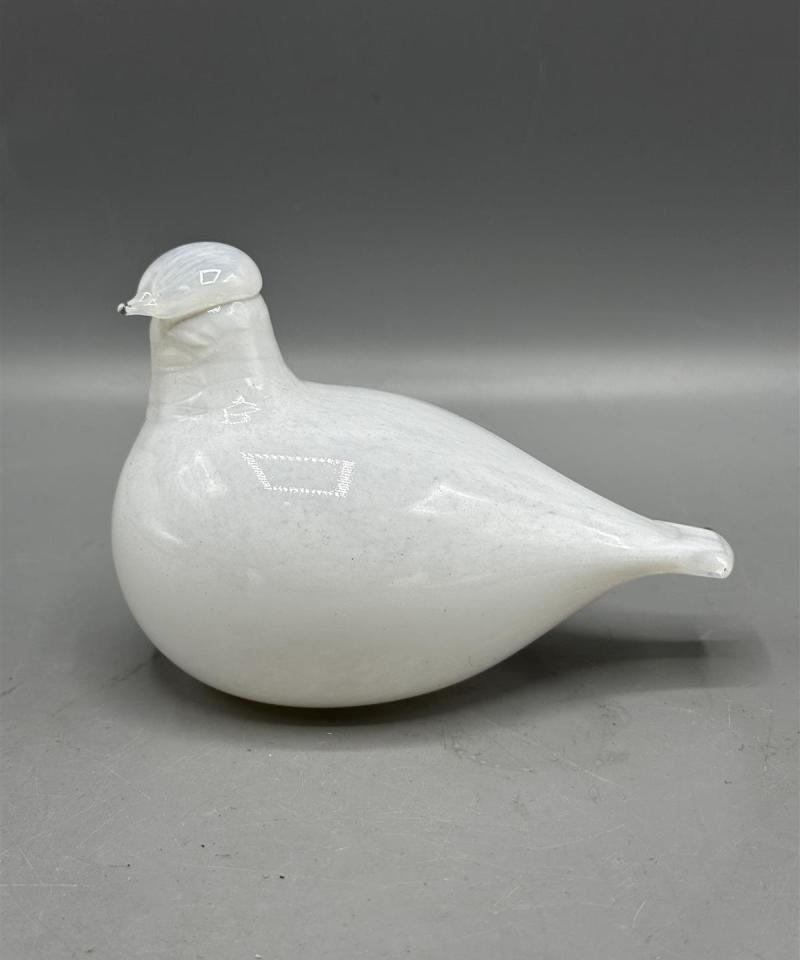 Iittala Birds Pikkuriekko lasilintu Oiva Toikka