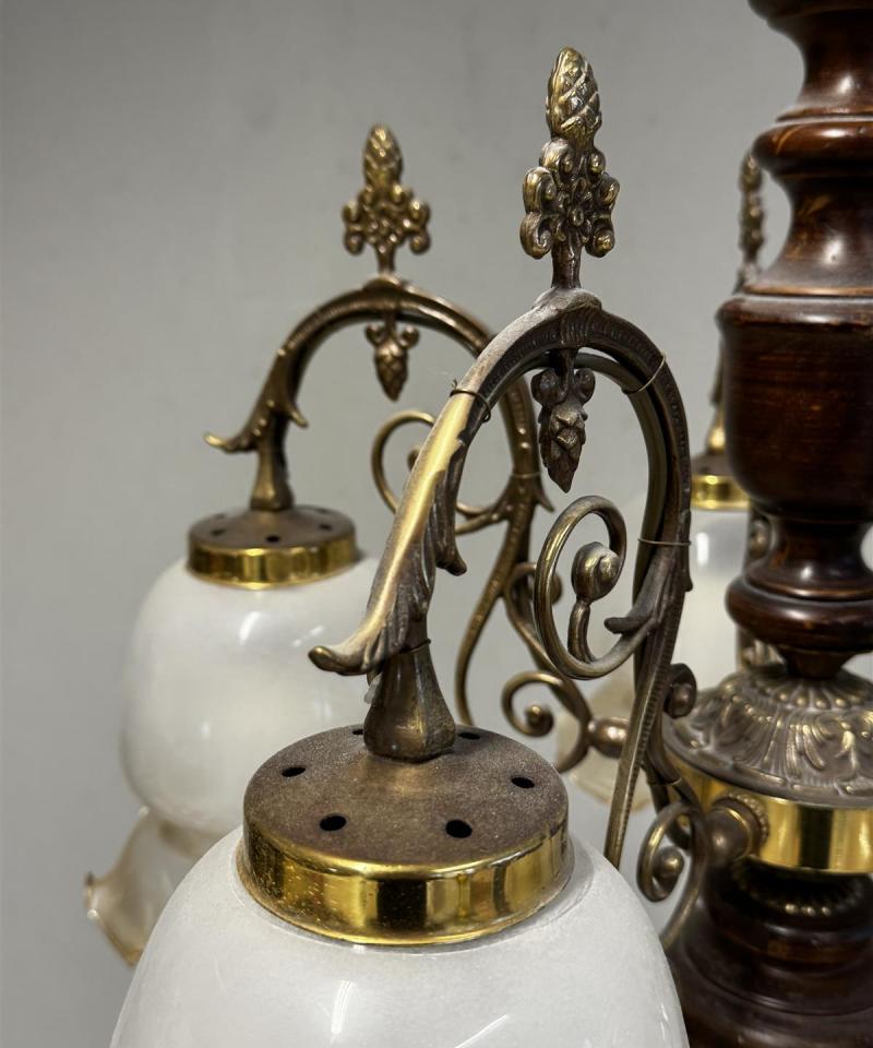 Rokokoo kattokruunu 5 valaisinpistettä