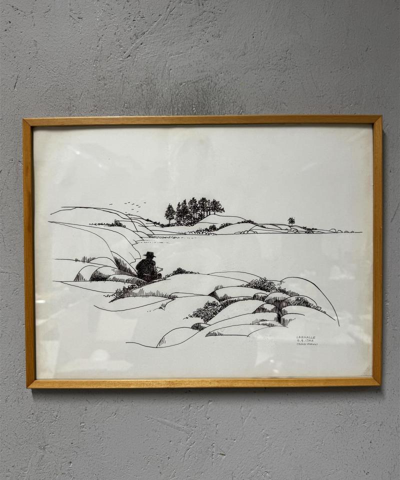 Osmo Walli piirustus