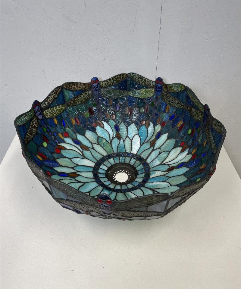 Vintage Tiffany-tyylinen kattovalaisimen varjostin