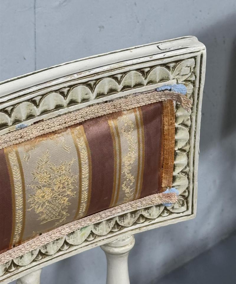 Antiikki rokokoo tuolit (4kpl), entisöitäväksi