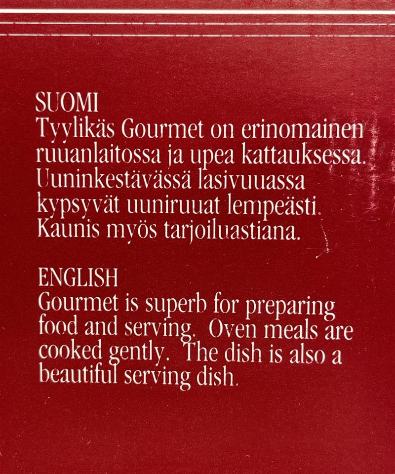 Hackman Gourmet uunivuoka