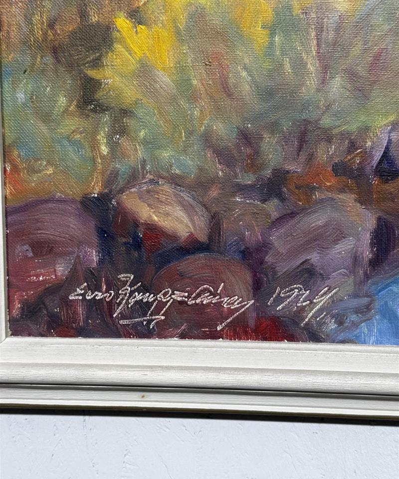 Taulu Saariselkä maisemamaalaus Eero Kemppainen